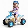 thumbnail image 1 of RT1 12V Kids Electric ATV Ride-On Toys ,8" Tires, Up to 80 Min Rechargeable Battery,Anti-Rollover, Age 3+, Blue, 1 of 13