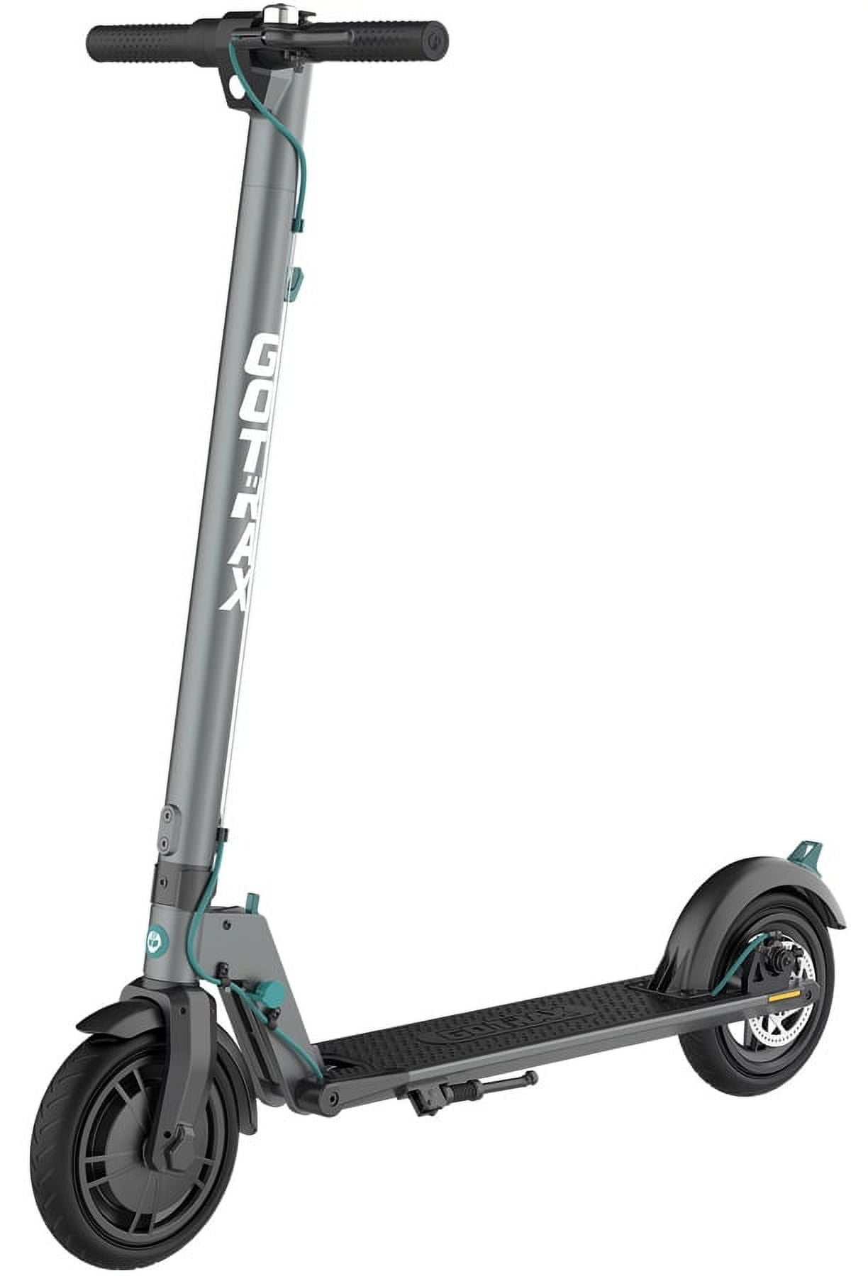 Gotrax Rival Adult Electric Scooter, 8.5 inch Pneumatic Tire, Max 12 Mile Range and 15.5mph Speed, 250W Foldable Escooter for Adult, Gray