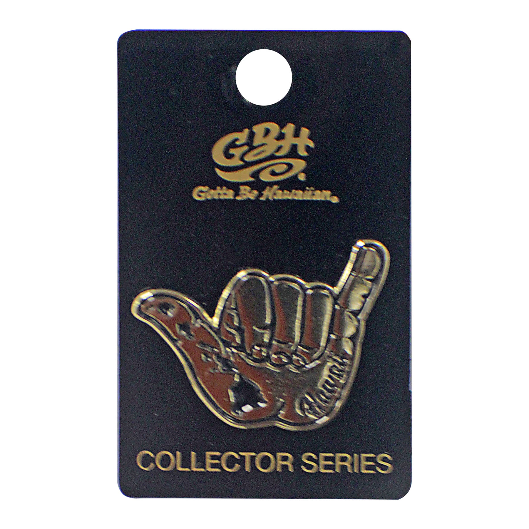 Gotta Be Hawaiian Unisex Lapel or Hat Pin in Shaka Island Chain. Ideal for ages 12 and up.