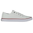 thumbnail image 1 of Gotta Flurt Girl's Classic II White Canvas Low-Top Sneaker Size 2 Style with Attitude, 1 of 1