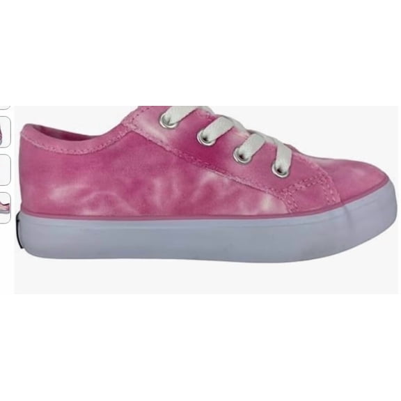 Gotta Flurt Girl's Tide G Blue Tie-Dye Canvas Sneaker