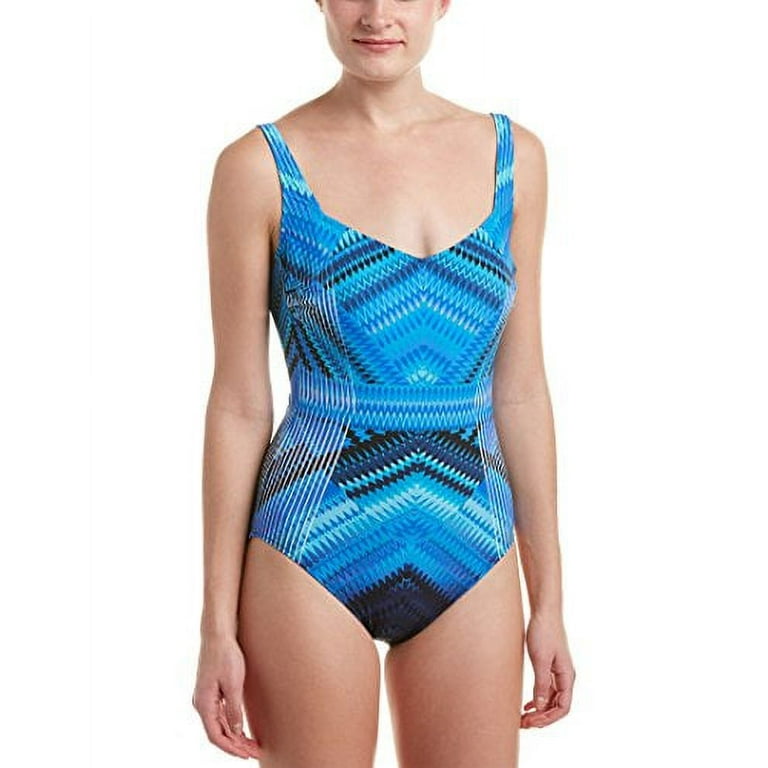 Gottex Women's Sweetheart Square Neck One Piece Swimsuit, Venice