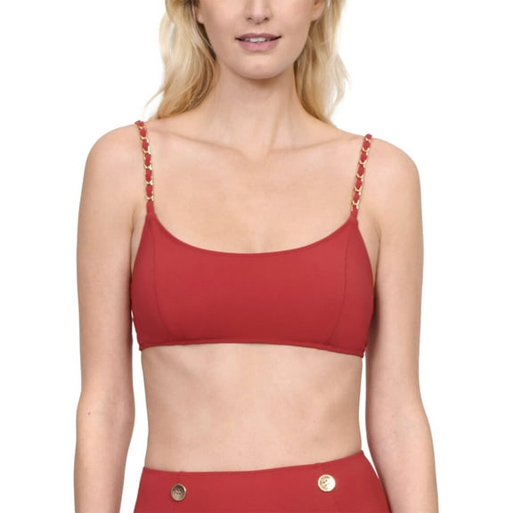 Gottex womens  Bikini Top, 8, Red