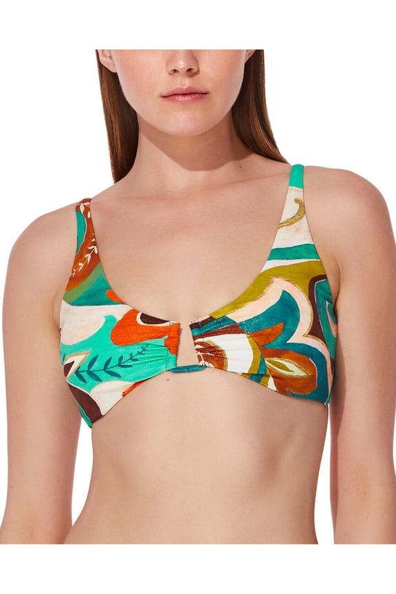 womens Porto Bikini Bra, 12, Multicolor