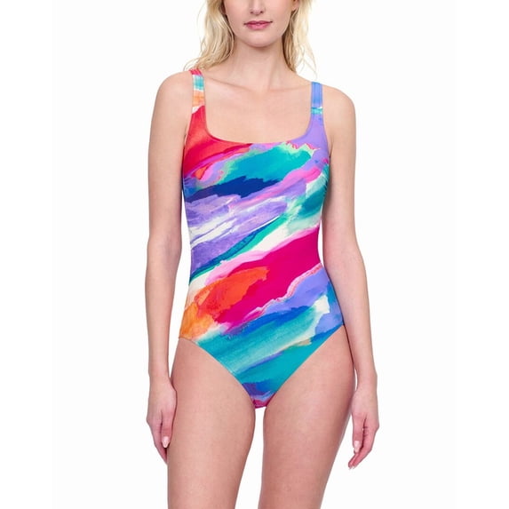 Gottex womens Square Neck One-Piece, 10