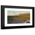 thumbnail image 1 of Gottfrid Kallstenius 14x10 Black Modern Framed Museum Art Print Titled - Lake in the Forest (1898), 1 of 5