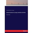 thumbnail image 1 of Gotthold Ephraim Lessings sÃ¤mtliche Schriften: Erster Band., (Paperback), 1 of 1