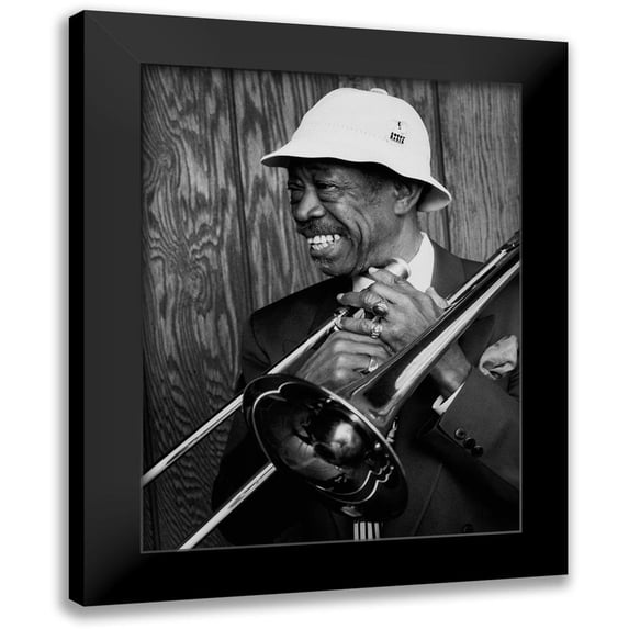 Gottlieb, William 19x24 Black Modern Framed Museum Art Print Titled - Al Grey