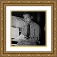 thumbnail image 1 of Gottlieb, William 20x20 Gold Ornate Wood Framed with Double Matting Museum Art Print Titled - Billy Strayhorn-New York, 1 of 4