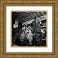 thumbnail image 1 of Gottlieb, William 26x26 Gold Ornate Wood Framed with Double Matting Museum Art Print Titled - Rex William Stewart-Aquarium-New York 1946, 1 of 4