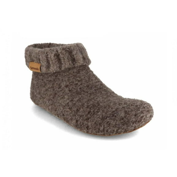 Gottstein Men Women Slipper Boots 'Knit Boot', brown