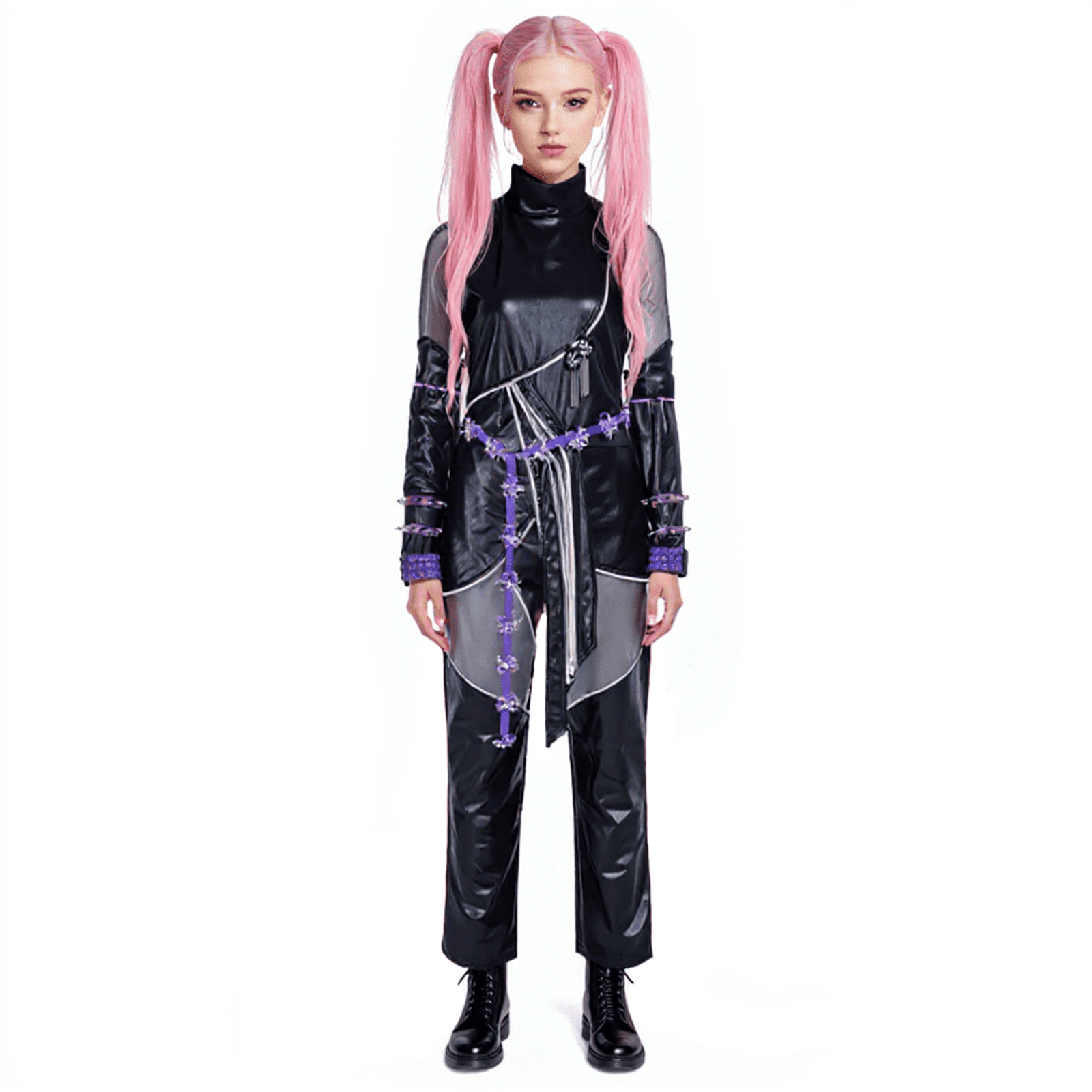 Gottsw POP Singer Stars Costume for Women, Halloween Fancy Dress Party ...