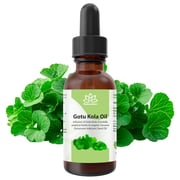 Gotu Kola Centella Asiatica Leaf Infused Sesame Oil   Ayurvedic Herbal Hair & Skin Oil, Cold-Pressed Unrefined Plant-Based by Relaxcation | 1 fl oz