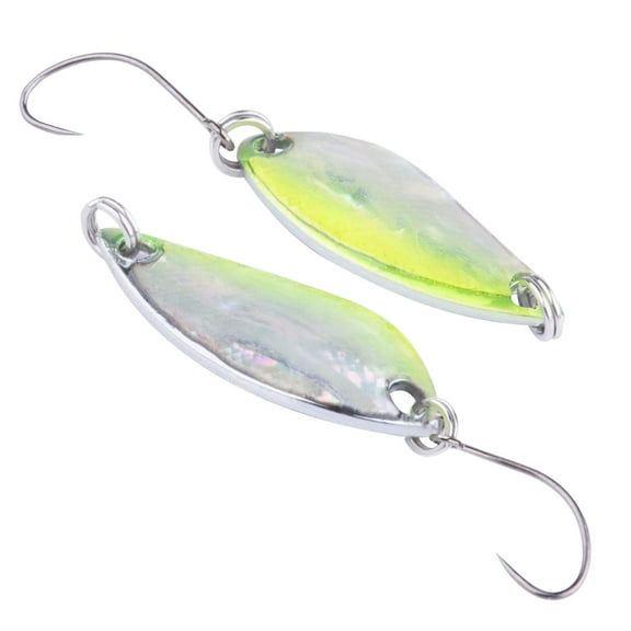 Goture Fishing Spoon Lure Reflective Fishing Jigs Fishing Lures for Panfish, Sunfish, Bluegill, Walleye, Crappie, Pike Trout,Bass