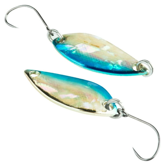Goture Fishing Spoon Lure Reflective Fishing Jigs Fishing Lures for Panfish, Sunfish, Bluegill, Walleye, Crappie, Pike Trout，Bass