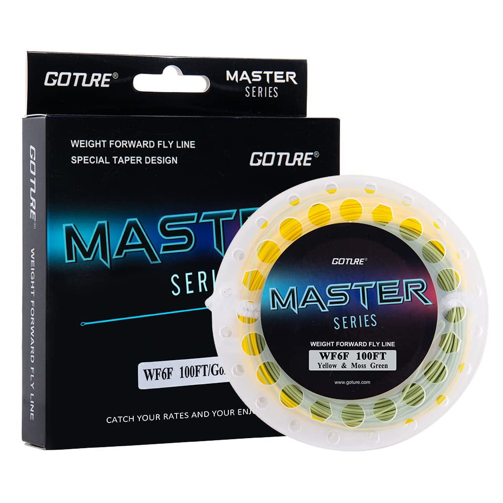 Goture Fly Cord Fly Cord Floating Fly Cord Fly Fishing String Weight Forward Double Welded Micro Loops Fly Cord For Freshwater Saltwater 90FT 100FT