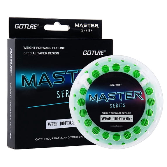 Goture Fly Cord Fly Cord Floating Fly Cord Fly Fishing String Weight Forward Double Welded Micro Loops Fly Cord For Freshwater Saltwater 90FT 100FT
