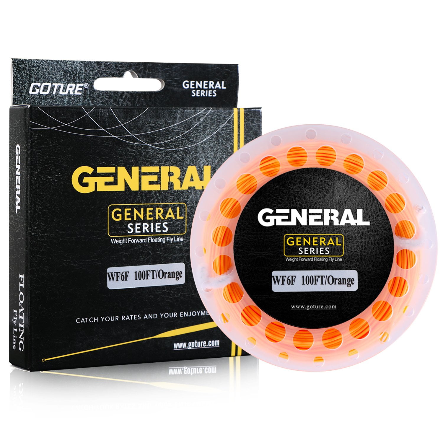 Goture Fly Cord Fly Cord Floating Fly Cord Fly Fishing String Weight Forward Double Welded Micro Loops Fly Cord For Freshwater Saltwater 90FT 100FT