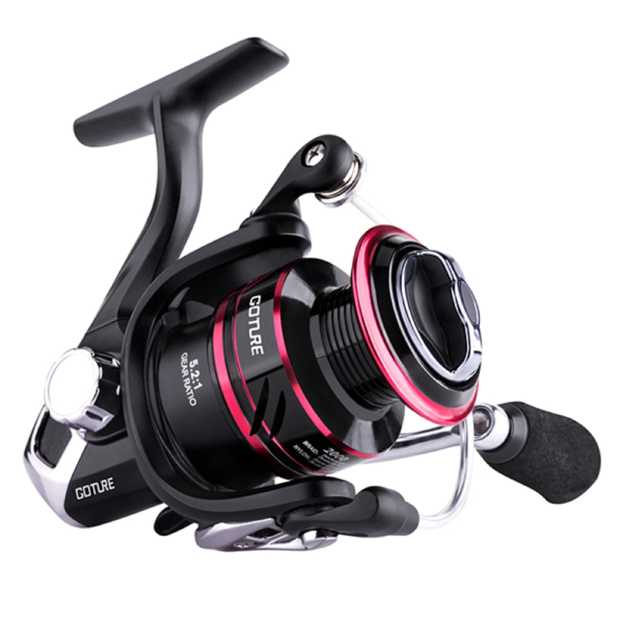 Joyday Fishing Reel Joyday Spinning Fishing Reel - 12 Ball Bearings, 5.2:1  Gear Ratio, 39.5LB Drag, Reversible Handle For Freshwater & Saltwater  Freshwater Saltwater Reel