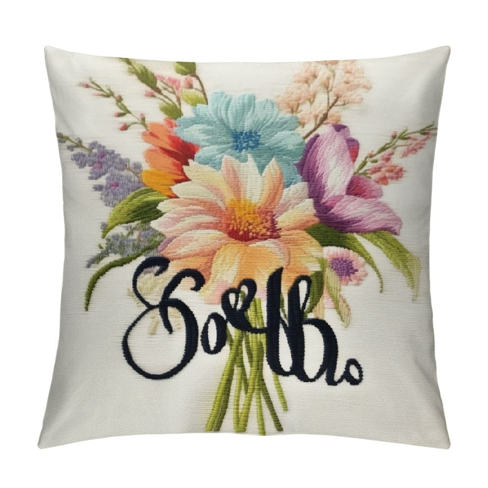 Gotuvs Bible Verse Throw Pillow Case, Blessing Gift, Scripture Art