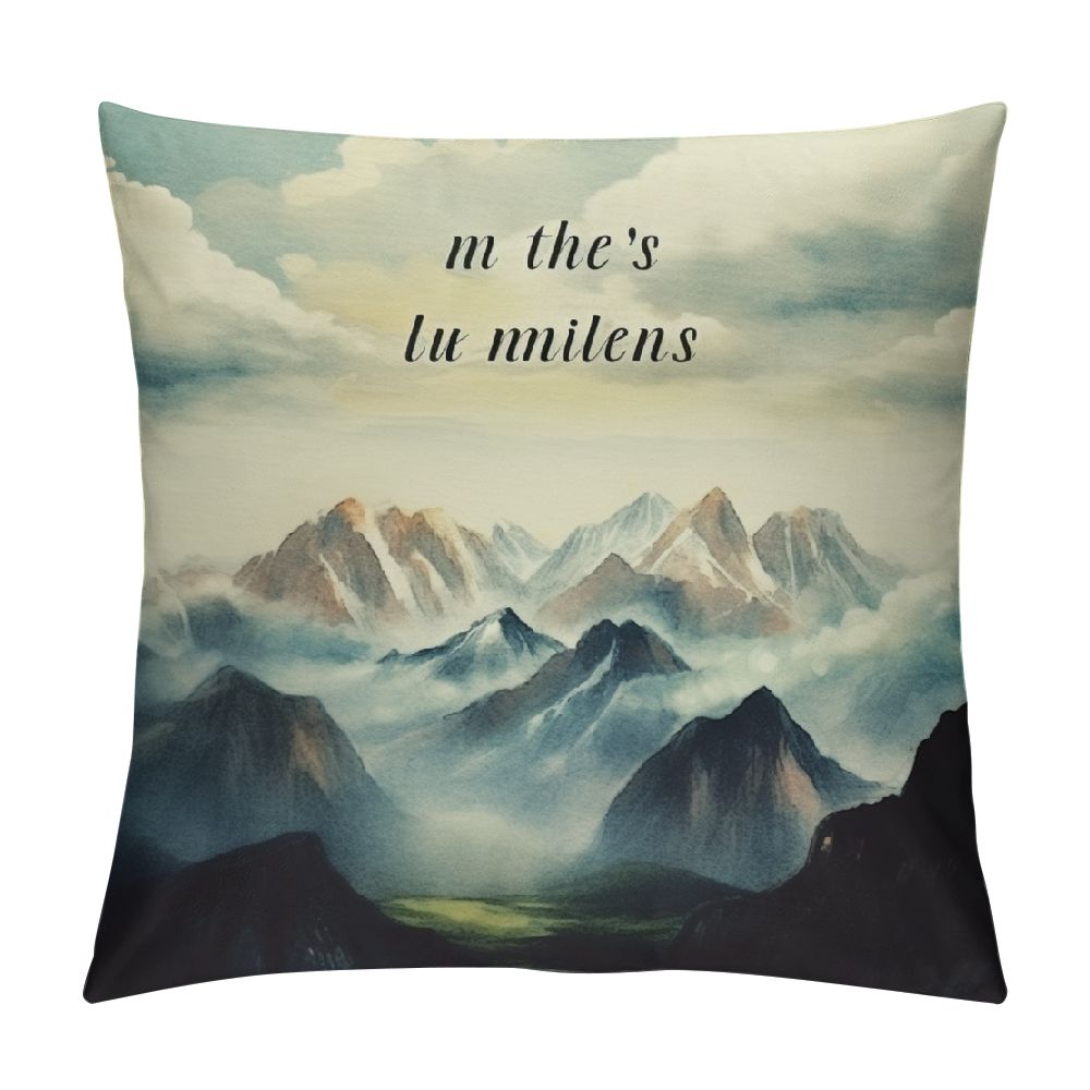 Gotuvs Bible Verse Throw Pillow Cover Cushion Case, Blessing gift