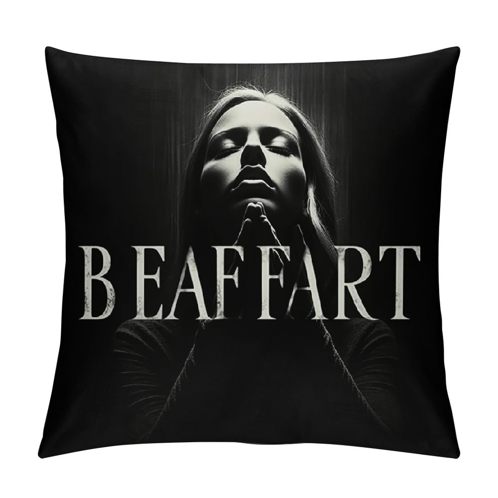 Gotuvs Black Scripture Pillow Covers Bible Verse Cushion Cases with