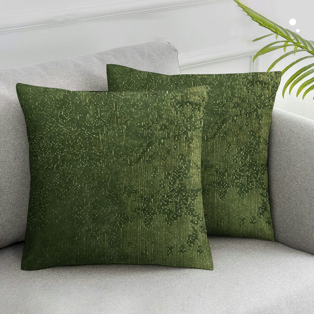 Gotuvs Pack of 2 Sage Green Decorative Pillow Covers Soft Chenille