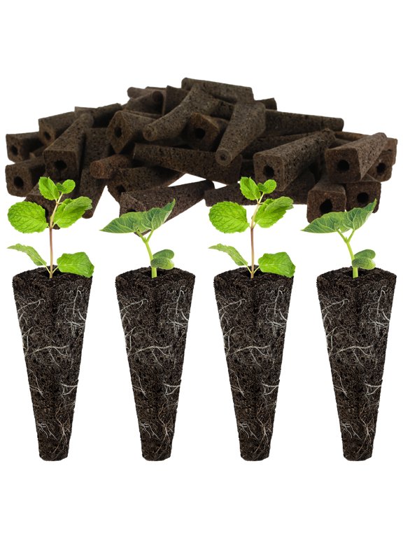 Grow Sponges Compatible with AeroGarden Seedling Starter Sponges Kit Reusable Replacement Growth SpongesSeed Pods for Hydroponics Indoor Garden System