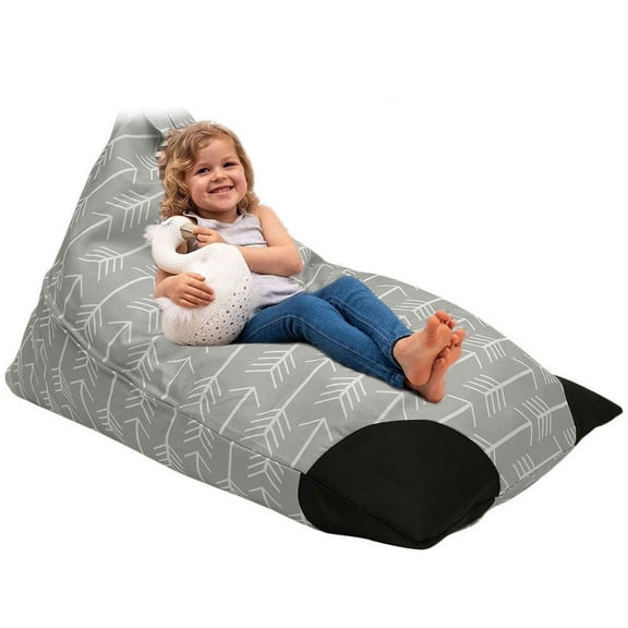 Gotydi Stuffed Animal Storage Bean Bag Chair Cover for Kids, Foldable Floor Sofa Chair Seat ,Soft And Comfortable for Organizing Kid's and Adults Room