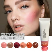 Gotyou 6 Color Blush Red Milk Gel Gel Creamy Liquid Blush Rouge Obedience Nature10ml