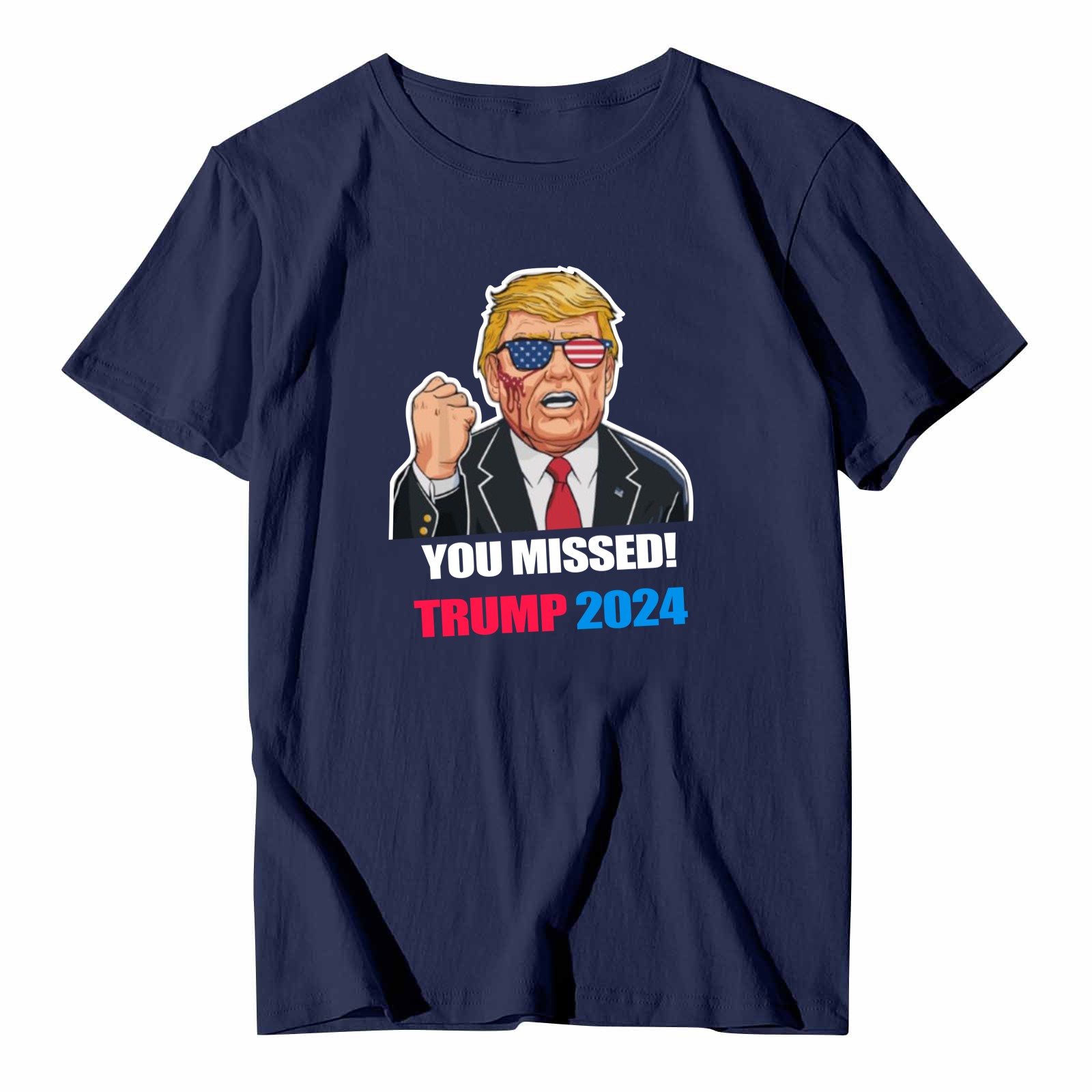T-shirt Femme Donald Trump 2016 "Make America Great Again" - Taille S à 3XL - Coton - Neuf Qualité Premium