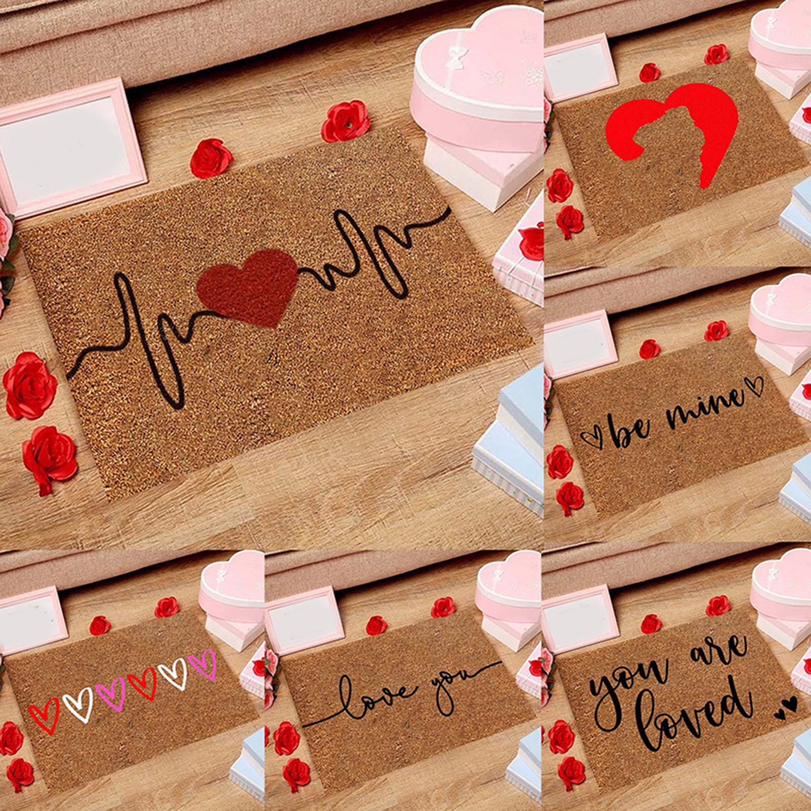 Gotyou Valentine's Day Door Mat Front Door Outdoor Mat Fun Door