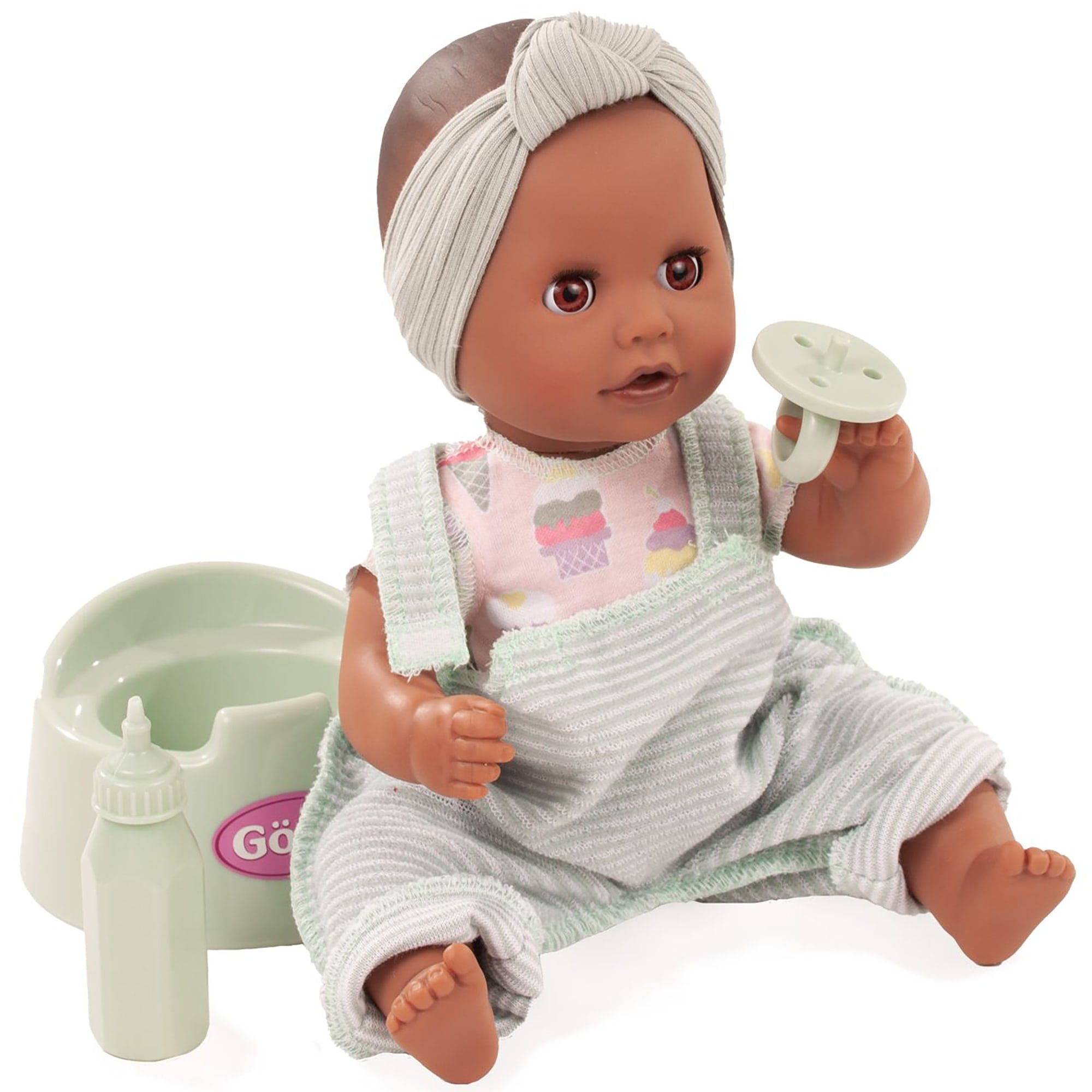 Gotz Sleepy Aquini 13 Drink Wet Bath Baby Girl Doll with Potty Bottle and Pacifier Walmart