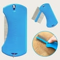 thumbnail image 1 of Gou Gou Pets Foldable Grooming Comb for Dogs, Cats, and Horses: Demat and Detangle Comb, Remove Loose Fur or Loose Hair, Smooths Mats and Tangles, Great for on-the-go Travel, 1 of 9