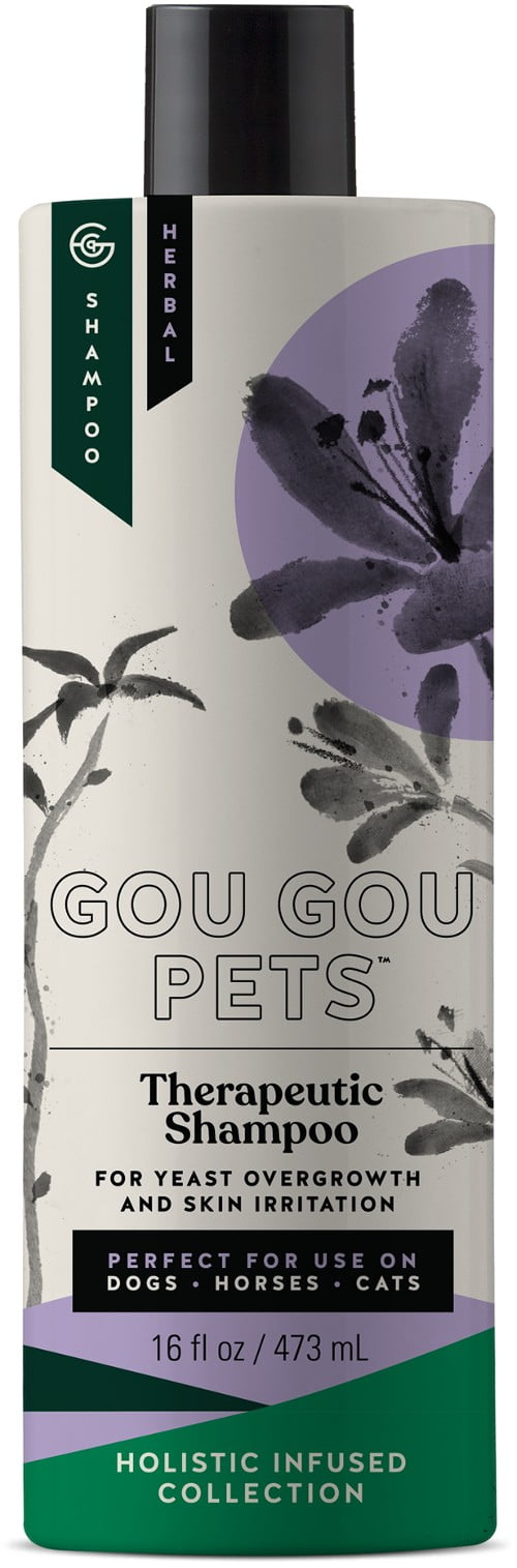 Gou Gou Pets Holistic Natural AntiFungal Shampoo for Dogs & Pets