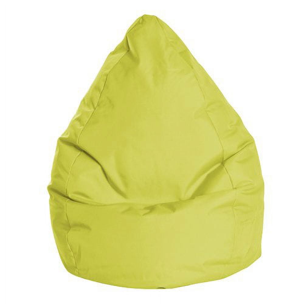 Gouchee Home Brava Collection Contemporary Polyester Upholstered Bean Bag Chair, Multiple Colors