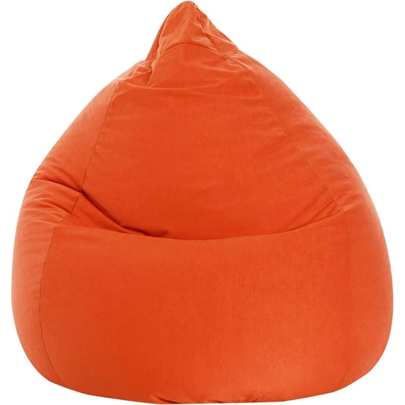 Gouchee Home Easy Collection Contemporary Polyester Upholstered Oversized Bean Bag Chair Clementine X-Large