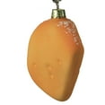 thumbnail image 1 of Gouda - 1 Ornament 3.5 Inch, Glass - Cheese Dinner Party Appetizer Go6873, 1 of 3