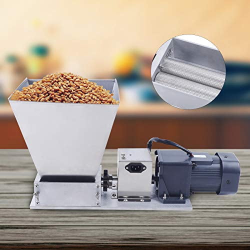 Goudergo 4L Electric Grain Mill,110V 60W Barley Grinder,Malt Crusher