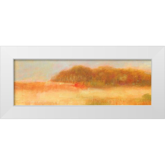 Gould, Laura Graham 14x7 White Modern Wood Framed Museum Art Print Titled - Winter Hill