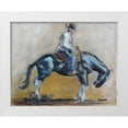 thumbnail image 1 of Gould, Renee 14x12 White Modern Wood Framed Museum Art Print Titled - Taking Him Back, 1 of 4