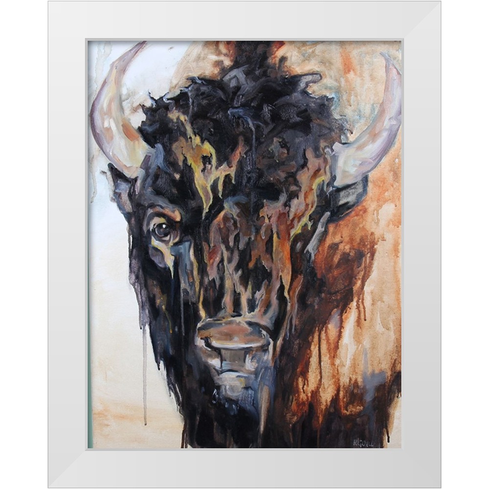 Gould, Renee 19x24 White Modern Wood Framed Museum Art Print Titled ...