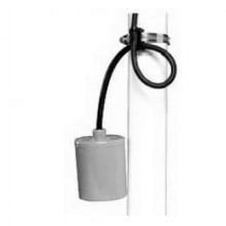 Goulds A2D23U, Wide Angle Pump Switch Without Plug, Normally Closed, 15 ft. Cord, Clamp Mounted, 120/230 Volts, 13 Amps Max.