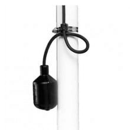 Goulds A2N33W, Narrow Angle Control Switch Without Plug, Normally Open, 20 ft. Cord, Cable Weight Mounted, 125/250 Volts, 5 Amps Max.