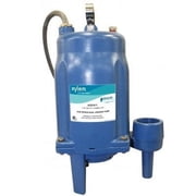 Goulds AGS1011, AGS Series, Grinder Pump, 1 HP, 115 Volts, 1 Phase, 2 NPT Discharge, 54 GPM Max, 66 ft Max Head, 20 ft Cord