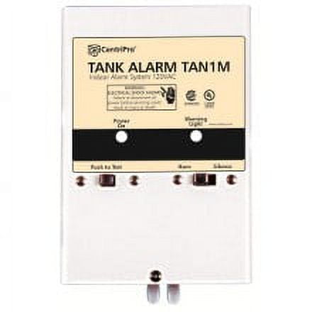 Goulds CentriPro TAN1M Liquid Level Alarm Panel, 120 Volts, 15 ft Mechanical Float Switch, Indoor Enclosure, Visual/Audible Alarm, 6 ft. Cord
