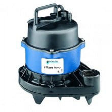 Goulds EP0411, Submersible Effluent Pump, Model 3871, Series EP04, 4/10 HP, 115 Volts, 1 Phase, 1-1/2" NPT Discharge, 55 GPM Maximum