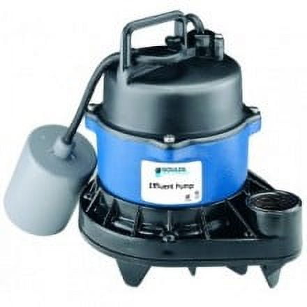 Goulds EP0411AC, Submersible Effluent Pump, Model 3871, Series EP04, 4/10 HP, 115 Volts, 1 Phase, 1-1/2" NPT Discharge, 55 GPM Maximum