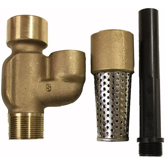 Goulds FT4B-45, 4 Inch Jet Assembly Twin Pipe Package for SJ15, SJ20, HSJ15, & HSJ20 Pumps