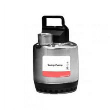 Goulds LSP0311, Submersible Sump Pump, 1/3 HP, 115 Volts, 1 Phase, 1-1/2" NPT Discharge, 36 GPM Maximum, Manual, 10 ft Cord